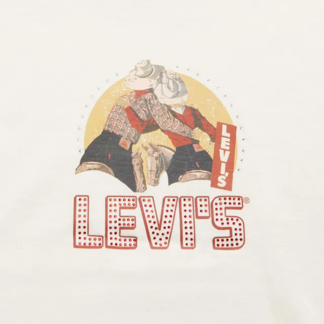 【LEVIS】牛仔印花 短袖 女生上衣 熱賣單品 A8798-0059