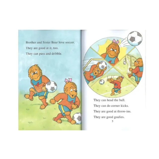 【麥克兒童外文書店】I Can Read 英文讀本-Berenstain Bears Level 1(橋樑書閱讀力培養10書合售)
