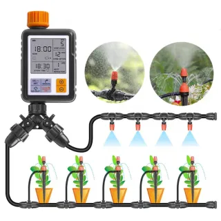 【AMITOF】智能定時澆花器 10組款式(戶外 自動澆花 澆花器 自動澆水 定時澆水)