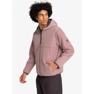 【Quiksilver】男款-A FRAME REVERSIBLE JACKET 雙面可穿機能外套-粉黑(EQYJK04107-PMR0)