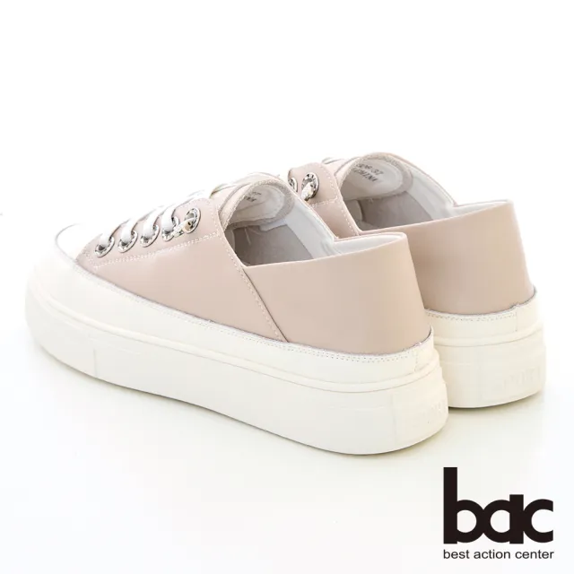 【bac】兩穿式懶人彈力休閒鞋225-530(粉紅色)