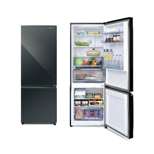 【Panasonic 國際牌】ECONAVI 雙門300L冰箱 含基本安裝+舊機回收(NR-B301VG)