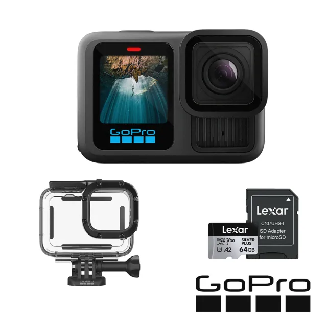 【GoPro】HERO 13 Black 潛水行家套組