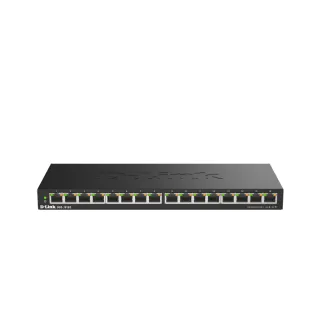 【D-Link】DGS-1016S 16埠Gigabit桌上型無網管交換器