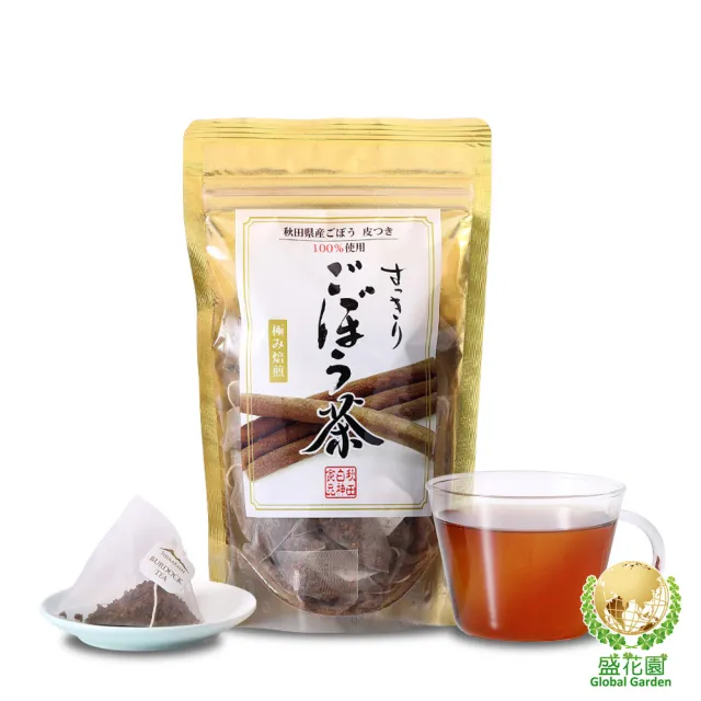 【盛花園】日本青汁養生飲禮盒 小(羽衣甘藍青汁、大麥若葉青汁、原味葛粉、牛蒡茶)