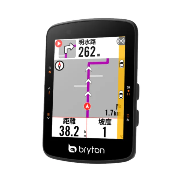 【BRYTON】Bryton Rider 550D GPS自行車錶 含心跳帶/踏頻感測器