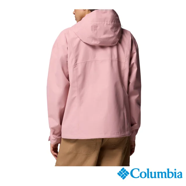 【Columbia 哥倫比亞】女款-OT防水外套-Hikebound™-淺粉色(UWR05330LK/JF)