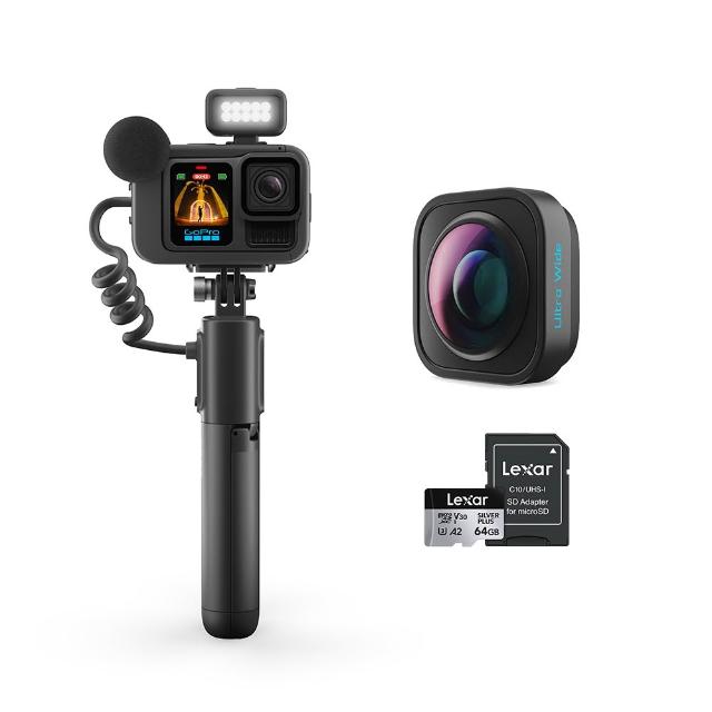【GoPro】HERO 13 CE創作者超廣角鏡組套組