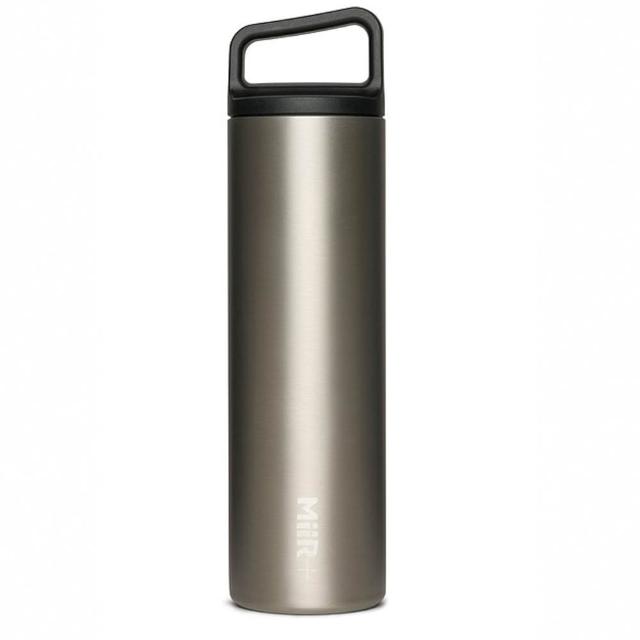 【MiiR】Climate+ 氣候正向 環保輕量 寬口保溫瓶 20oz/591ml(未來銀)