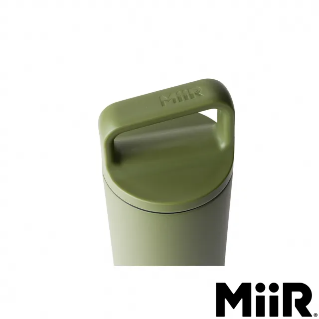 【MiiR】雙層真空 保溫/保冰 提把寬口保溫瓶 20oz/591ml(常青綠)
