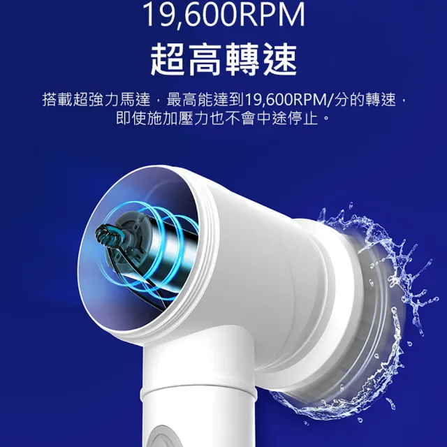 韓國OA VOAR WASH SPIN C 萬用無線電動清潔機(VCL-031WH)