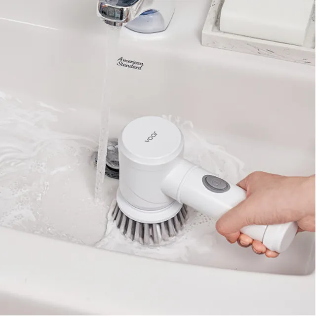 韓國OA VOAR WASH SPIN C 萬用無線電動清潔機(VCL-031WH) 無線電動清潔刷