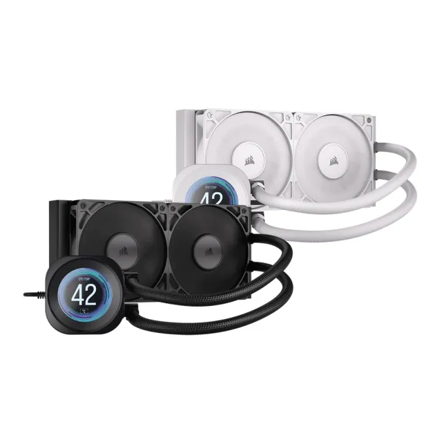 【CORSAIR 海盜船】NAUTILUS 240 ARGB LCD CPU水冷散熱器