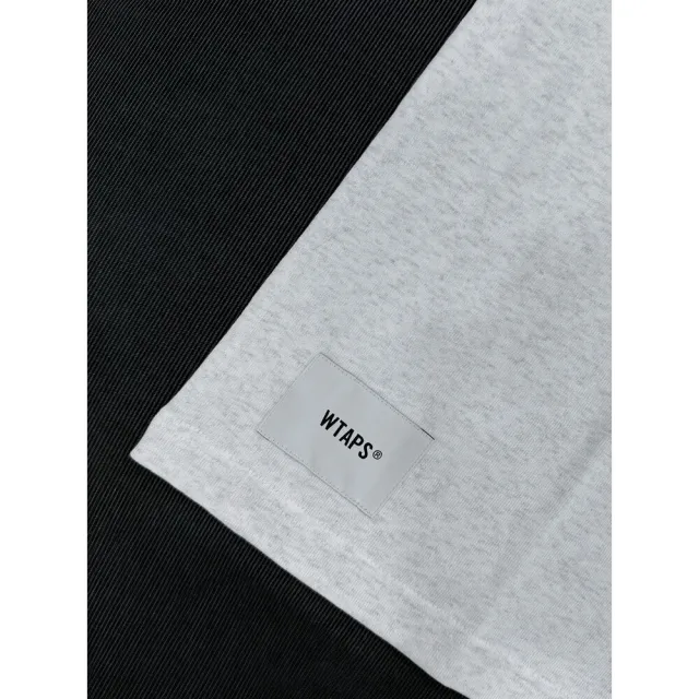 【Wtaps Sign】Wtaps Sign - YD / SS / Cotton 黑/白/淺灰 短袖針織Tee 純棉 252ATDT-CSM08