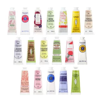 【歐舒丹】經典護手霜30ml-乳油木/櫻花/牡丹/玫瑰/薰衣草-多款任選(專櫃公司貨)