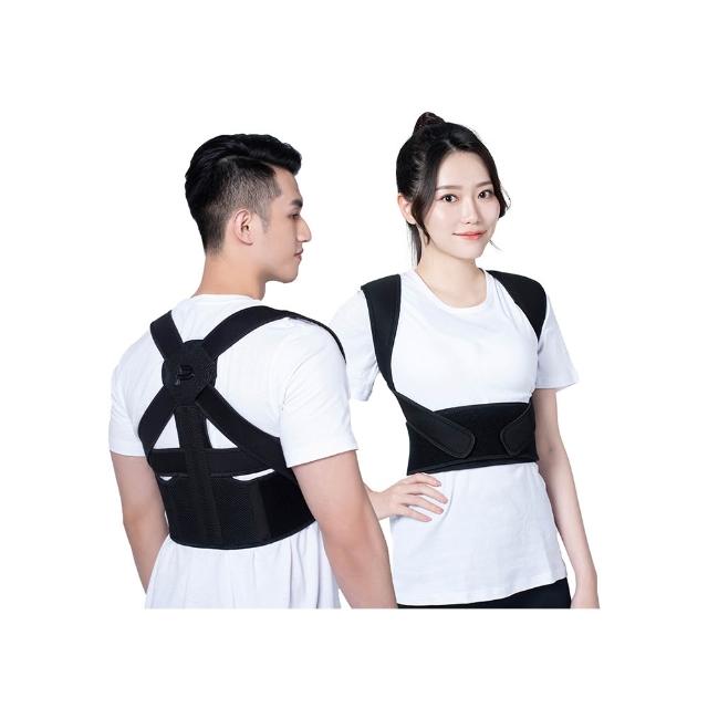 【PP 波瑟楓妮】石墨烯智能肩頸釋壓帶1入(防駝背矯正帶 健康2.0節目推薦)