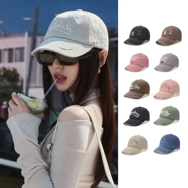 帽子 Karina 12時オープン！！☆aespa カリナ 着用！！新作キャップ【MLB