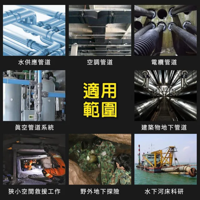 【OKAY!】工業管路內視鏡 管內窺視器 30米蛇管 內視鏡 管道攝影機 3-VBT30(蛇管內視鏡 內窺鏡 下水道)