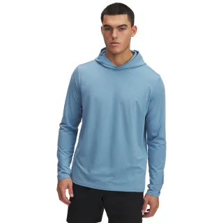 【UNDER ARMOUR】UA 男 Meridian 長袖帽T_6005112-418(綠色)