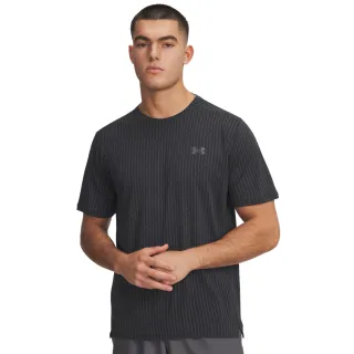 【UNDER ARMOUR】UA 男 Tech Vent Jacquard 短袖T-Shirt_6005932-001(黑色)