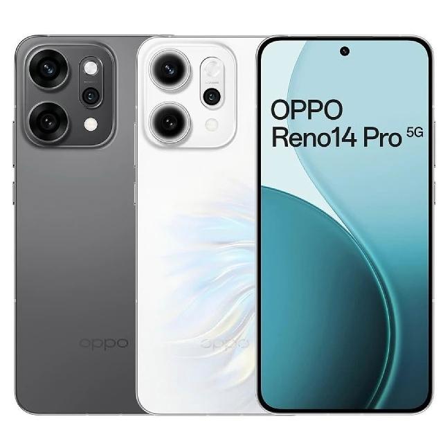 【OPPO】Reno14 Pro 5G 6.83吋(12G/512G/聯發科天璣8450/5000萬鏡頭畫素)