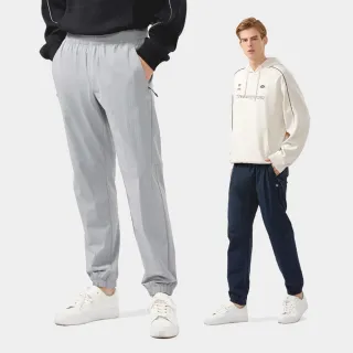 【Hang Ten】男裝-恆溫多功能-JOGGER FIT四面彈防輕潑水鬆緊抽繩束口長褲(多色選)
