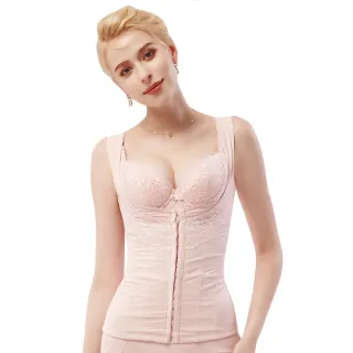 【Swear 思薇爾】柔塑曲線系列S-XXL中重機能半身束衣(甜點粉)