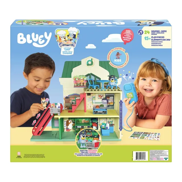 【BLUEY 妙妙犬布麗】布麗超市遊戲組(熱門 卡通)