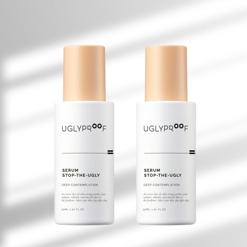 【UGLYPROOF】粉紅精華 30ml 二入組 深層滋潤 四季修護 提亮 純素 官方直營(韓國原廠公司貨)