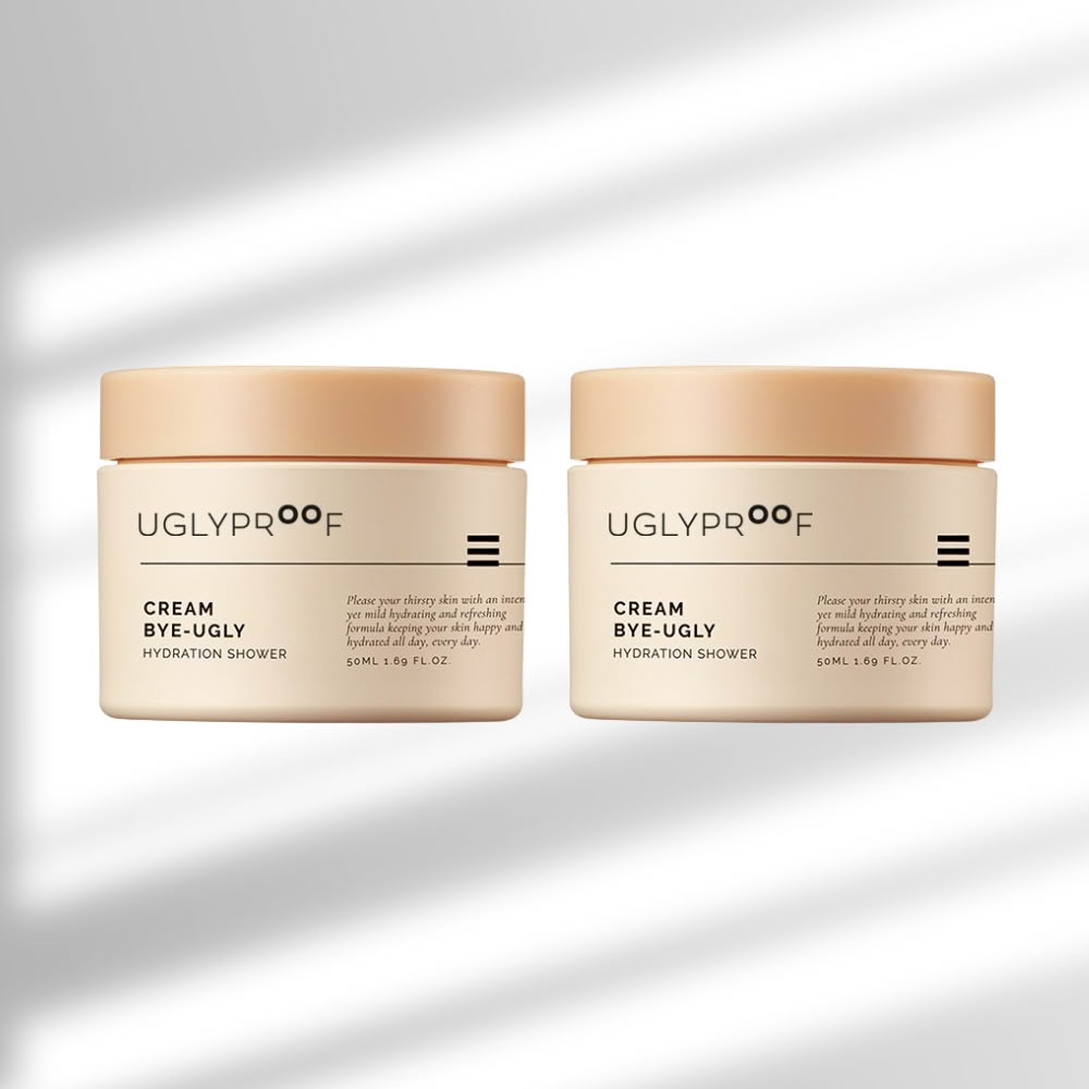 【UGLYPROOF】黃色營養霜 50ml 二入組 金縷梅 全天候保濕 抗皺 純素 官方直營(韓國原廠公司貨)