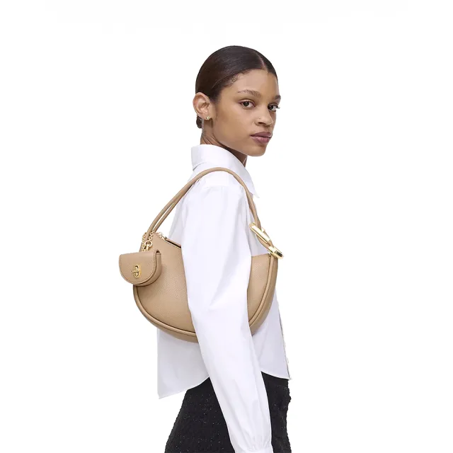 【MARC JACOBS】本季精選 MJ DUAL 駱駝棕女士月亮包