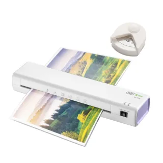 【FILUX 飛力士】A3 冷熱專業護貝機 LM-355HC 薰衣草配色(A3 雙溫護貝 贈圓角器)