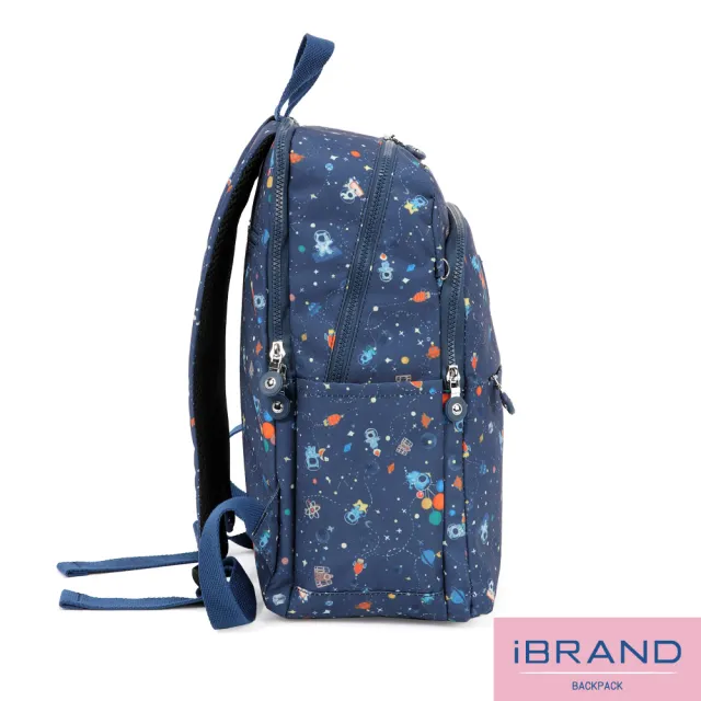 【iBrand】雙11 輕盈雙層防潑水大容量後背包(防水包 多色任選)