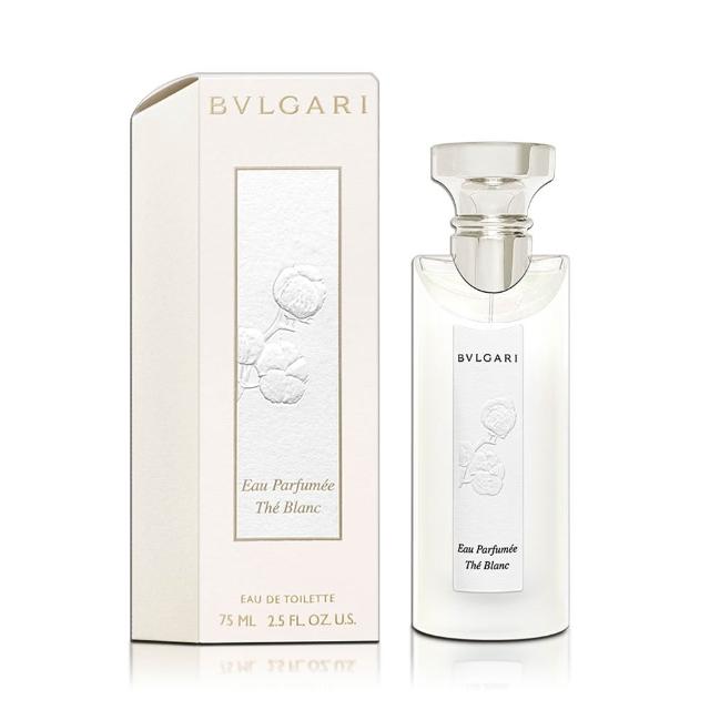 【BVLGARI 寶格麗】白茶中性淡香水 75ML(專櫃公司貨)