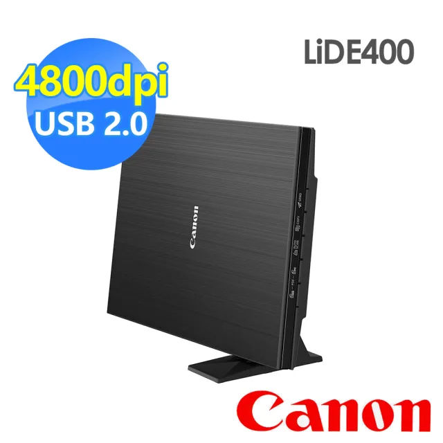 【Canon】超薄型高解析相片/書本掃描器 LiDE 400