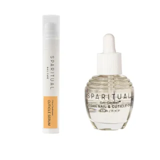 【SPARITUAL】日夜雙效指緣修護組(全效指緣菁華15ml+極萃賦活晶露15ml)