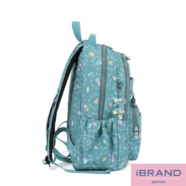 【iBrand】雙11 經典百搭輕盈多口袋後背包(探索樂園)