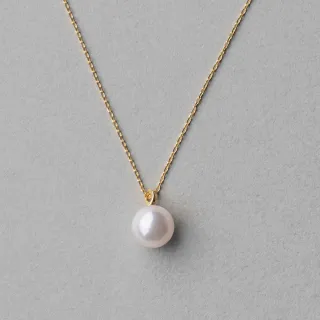 【ete】K18YG 海水珍珠項鍊(金色)