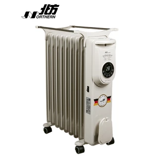 【NORTHERN 北方】電子式葉片恆溫電暖爐9葉片(NRD-1509)