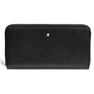 【MONTBLANC 萬寶龍】匠心系列 12 卡拉鏈長夾 220363 (熱銷商品)