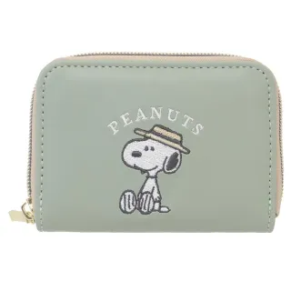 【Kamio】雙11 SNOOPY 史努比 刺繡短夾 迷你皮夾