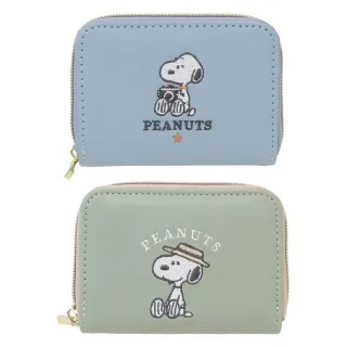 【Kamio】雙11 SNOOPY 史努比 刺繡短夾 迷你皮夾