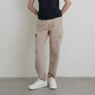 【GIORDANO 佐丹奴】女裝高彈力鬆緊腰束口褲 Urban Outdoor系列(43 麥棕)