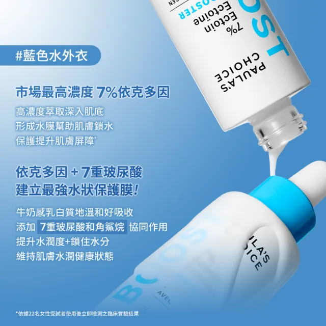 即期品【PAULA’S CHOICE 寶拉珍選】7%依克多因保濕修護精萃20ml