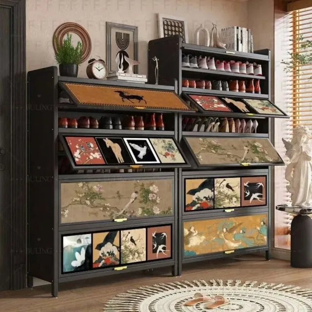 十一層透氣玄關鞋櫃(鞋櫃鞋架 鞋櫃收納櫃 鞋櫃玄關 鞋架收納省空間)