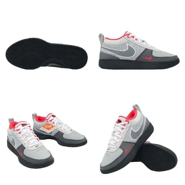 NIKE 耐吉】籃球鞋Book 1 95 EP 男鞋黑灰紅Solar Red Booker 氣墊緩震