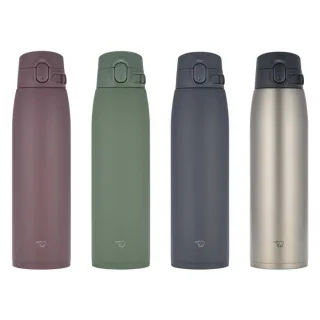 【ZOJIRUSHI 象印】MOMO專售 不銹鋼一體式中栓彈蓋式真空保溫保冷杯-950ML(SM-VH95 保溫瓶/保冰/環保杯)
