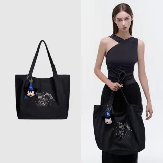 【ROBINMAY】Fantasia魔法師米奇系列托特肩背包(磁扣封口/多色任選)