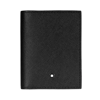 【MONTBLANC 萬寶龍】匠心系列牛皮4卡厚型名片夾 130322(限 量 促 銷)