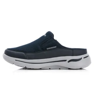 【GOODYEAR 固特異】悠活-輕量防撥水穆勒鞋/男鞋 健走鞋 快速穿脫 深藍(GAMR53246)